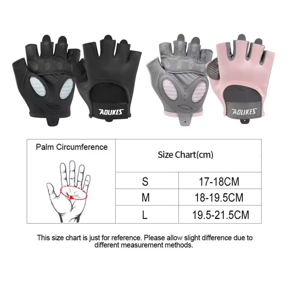 Breathable Fitness & Cycling Gloves – Anti-Slip Gym Training Gloves