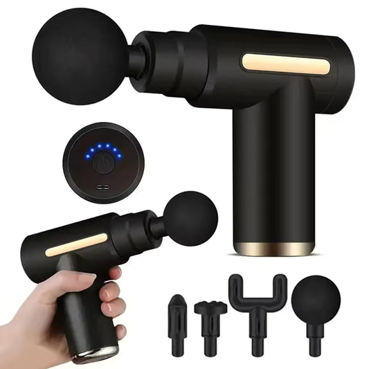 Mini Fascia Massage Gun – Portable Deep Tissue Muscle Massager
