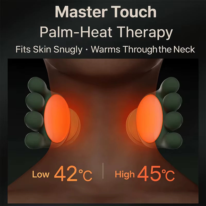 Bionic Neck & Shoulder Massager – Heated Kneading Massage Shawl