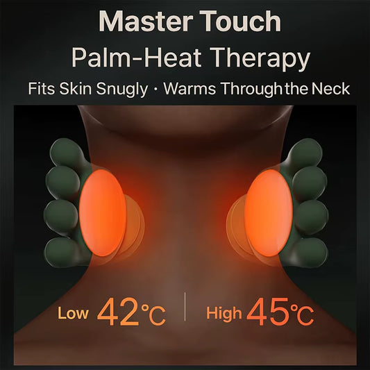 Bionic Neck & Shoulder Massager – Heated Kneading Massage Shawl