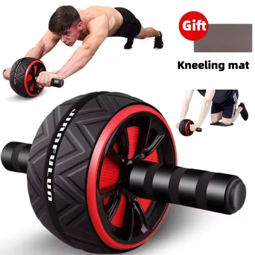Silent Abs Roller Wheel – Core Strength & Home Gym Fitness Trainer