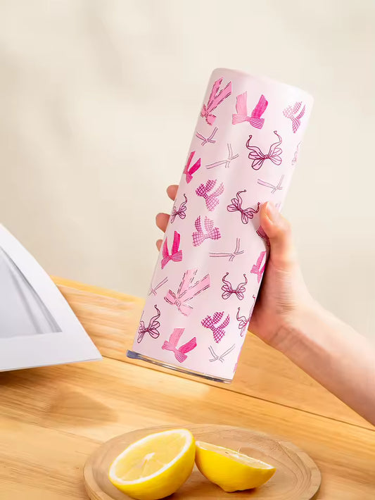 20oz Bow Insulated Tumbler – Stainless Steel Travel Mug with Straw