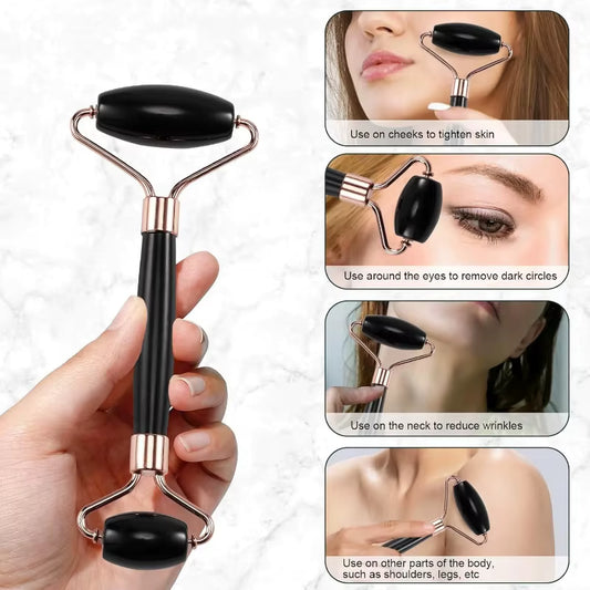 Ice Face Roller & Gua Sha Set – Facial Massage & Skin Care Tool
