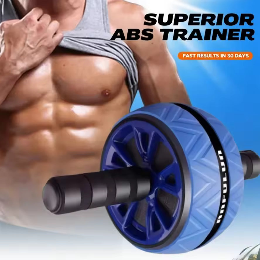Silent Abs Roller Wheel – Core Strength & Home Gym Fitness Trainer