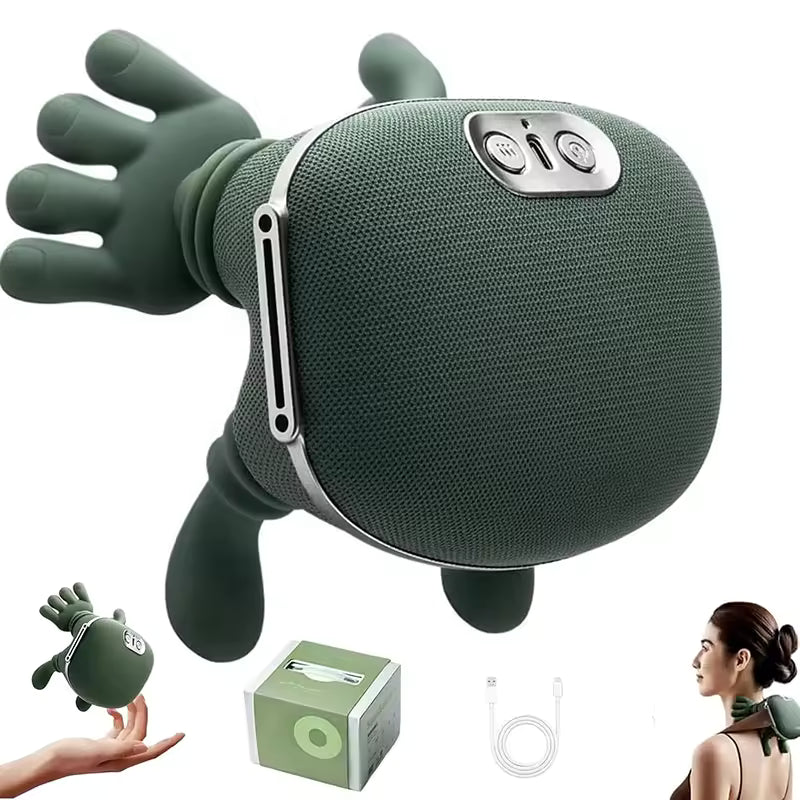 Bionic Neck & Shoulder Massager – Heated Kneading Massage Shawl